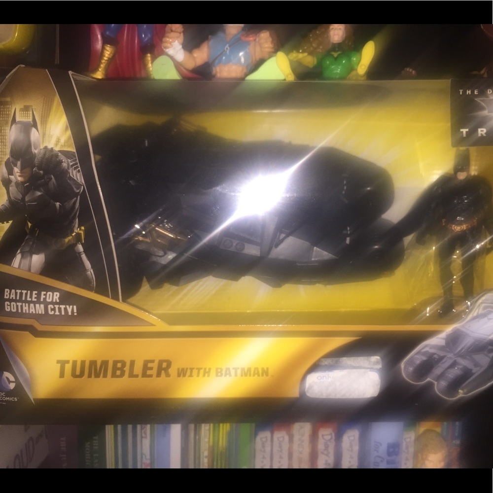 Batman trilogy mobile and figure